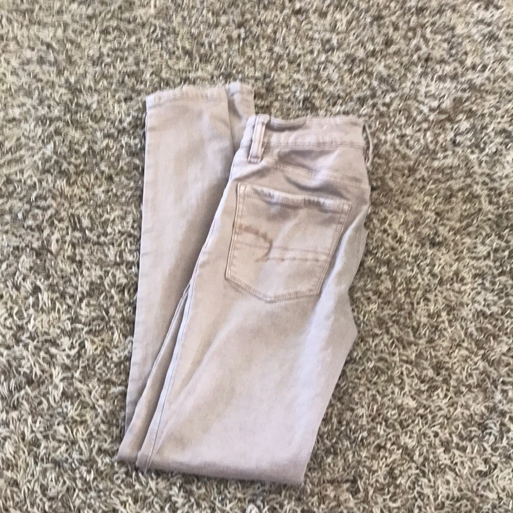 Regular size 0 american eagle skinny jeans